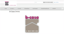 Desktop Screenshot of bcasaimmo.max-immo.be