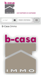 Mobile Screenshot of bcasaimmo.max-immo.be