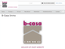 Tablet Screenshot of bcasaimmo.max-immo.be
