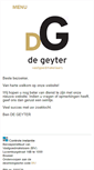 Mobile Screenshot of de-geyter-bvba.max-immo.be